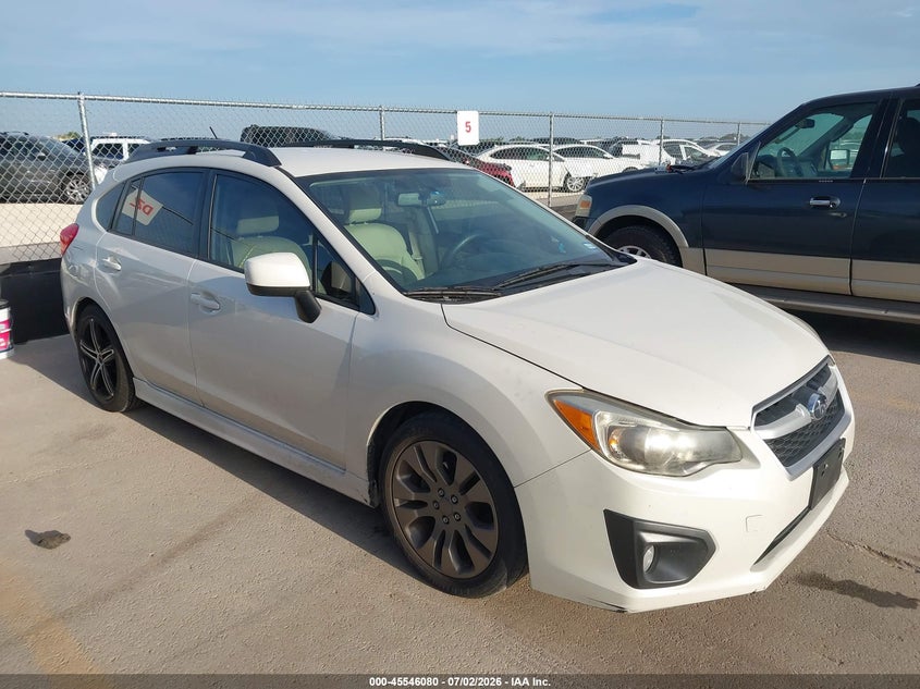 2014 Subaru Impreza VIN JF1GPAL64E8268273 IAAI salvage auction — NORMAL WEAR, Original (Texas), sold $600 on 2026-07-30 (photo 1)