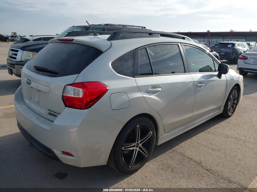 2014 Subaru Impreza VIN JF1GPAL64E8268273 IAAI salvage auction — NORMAL WEAR, Original (Texas), sold $600 on 2026-07-30 (photo 4)