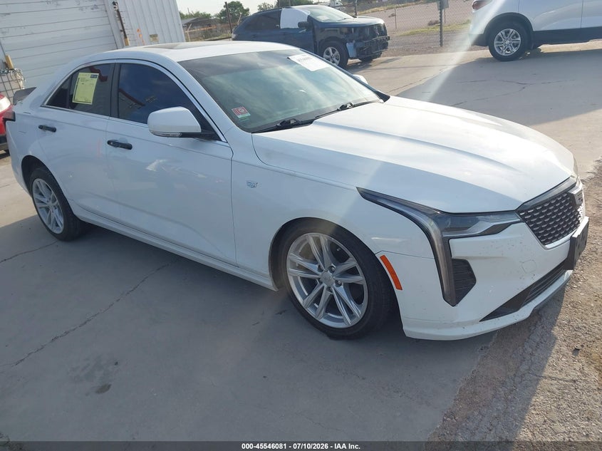 2023 Cadillac Ct4 VIN 1G6DJ5RK1P0113551 IAAI salvage auction — LEFT & RIGHT, Wait Title, sold $5,250 on 2026-08-22 (photo 1)