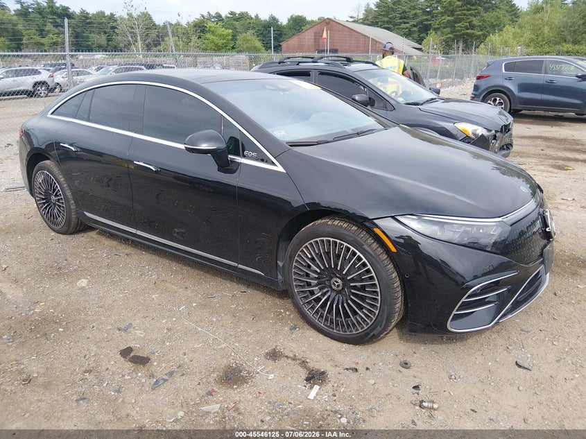 2022 Mercedes-benz Eqs VIN W1KCG4EBXNA022198 — IAAI salvage auction photo