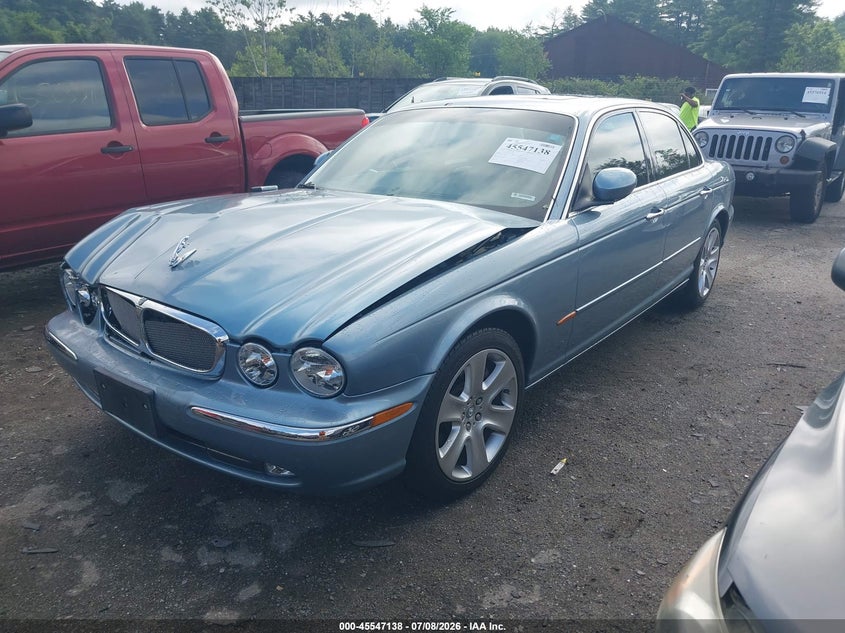 2004 Jaguar Xj VIN SAJWA71C64SG13036 IAAI salvage auction — FRONT END, Clear (Massachusetts), sold $1,750 on 2026-07-17 (photo 2)