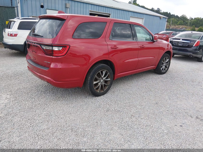 2015 Dodge Durango VIN 1C4RDJDG5FC224042 IAAI salvage auction — NORMAL WEAR, Wait Title, sold $2,350 on 2026-09-13 (photo 4)