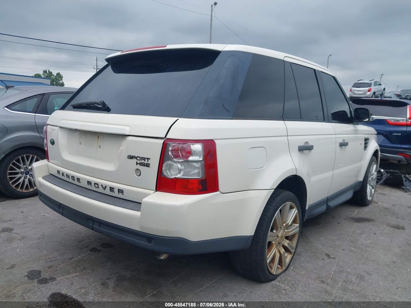 2009 Land rover Range rover sport VIN SALSK254X9A212625 IAAI salvage auction — NORMAL WEAR, Original (Ohio), sold $375 on 2026-07-28 (photo 4)