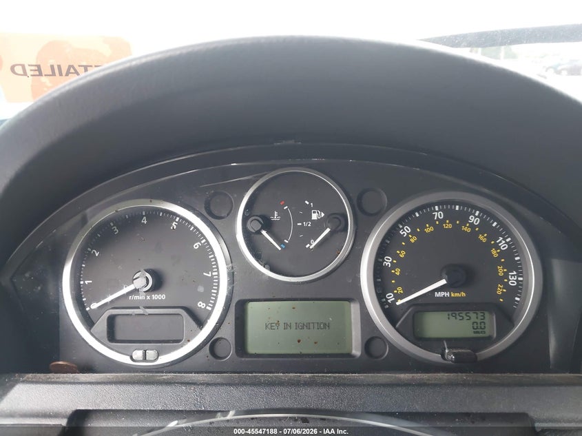 2009 Land rover Range rover sport VIN SALSK254X9A212625 IAAI salvage auction — NORMAL WEAR, Original (Ohio), sold $375 on 2026-07-28 (photo 7)