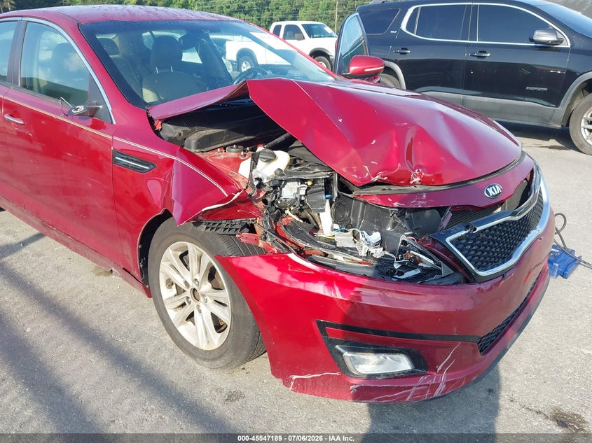 2014 Kia Optima VIN 5XXGN4A78EG278895 IAAI salvage auction — NORMAL WEAR, Clear (Georgia), sold $425 on 2026-07-22 (photo 6)