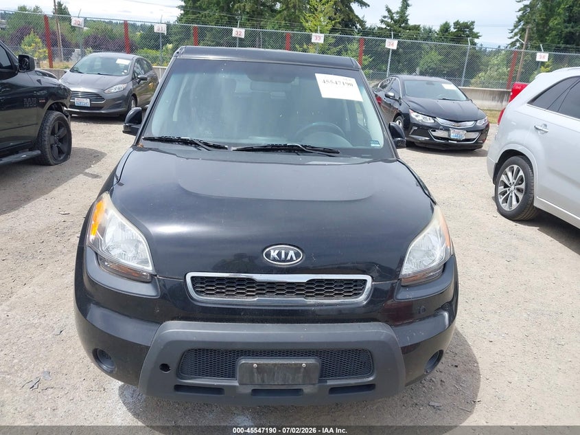 2010 Kia Soul VIN KNDJT2A29A7125675 IAAI salvage auction — NORMAL WEAR, Clear (Washington), sold $375 on 2026-07-29 (photo 6)