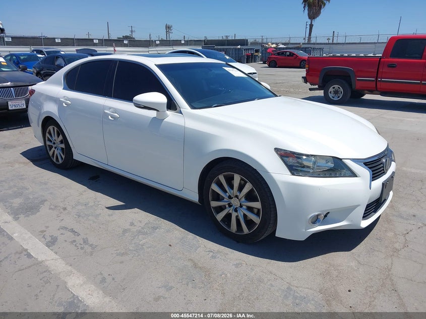 2015 Lexus Gs VIN JTHBE1BL2FA012823 IAAI salvage auction — LEFT REAR, Salvage (California), sold $5,500 on 2026-07-29 (photo 1)