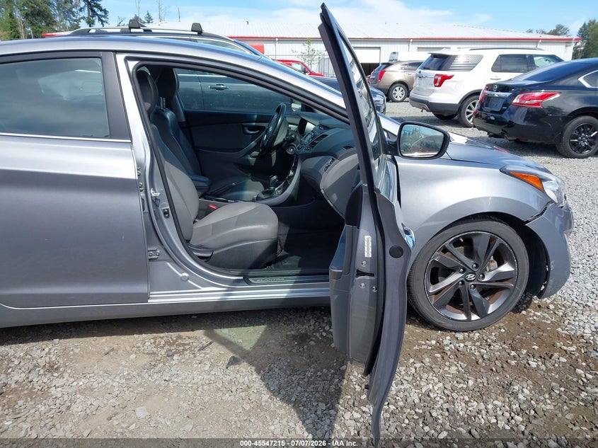 2015 Hyundai Elantra VIN KMHDH4AE6FU258063 IAAI salvage auction — LEFT & RIGHT, Bill Of Sale (Washington), sold $1,750 on 2026-07-29 (photo 5)