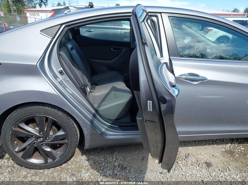 2015 Hyundai Elantra VIN KMHDH4AE6FU258063 IAAI salvage auction — LEFT & RIGHT, Bill Of Sale (Washington), sold $1,750 on 2026-07-29 (photo 8)