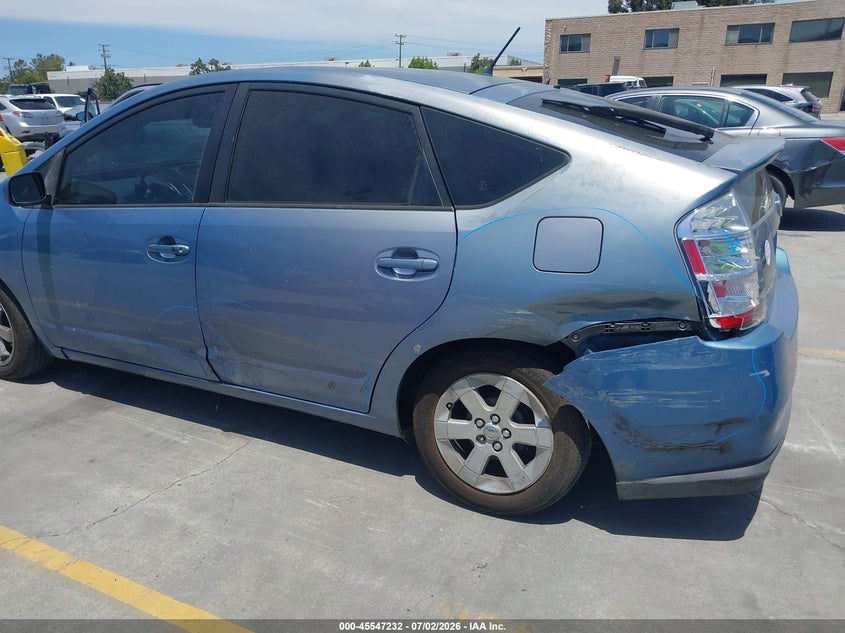 2004 Toyota Prius VIN JTDKB20U240060692 IAAI salvage auction — REAR END, Salvage (California), sold $500 on 2026-07-31 (photo 6)