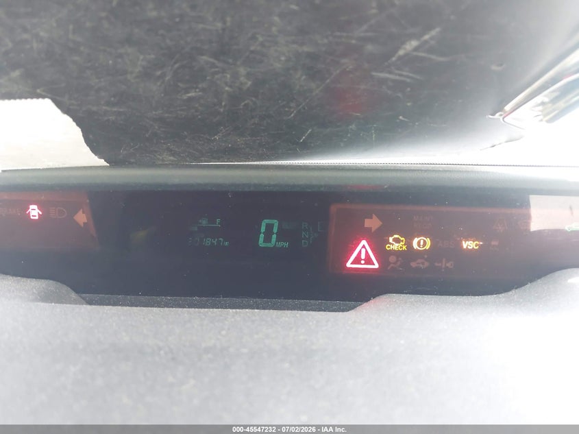 2004 Toyota Prius VIN JTDKB20U240060692 IAAI salvage auction — REAR END, Salvage (California), sold $500 on 2026-07-31 (photo 7)