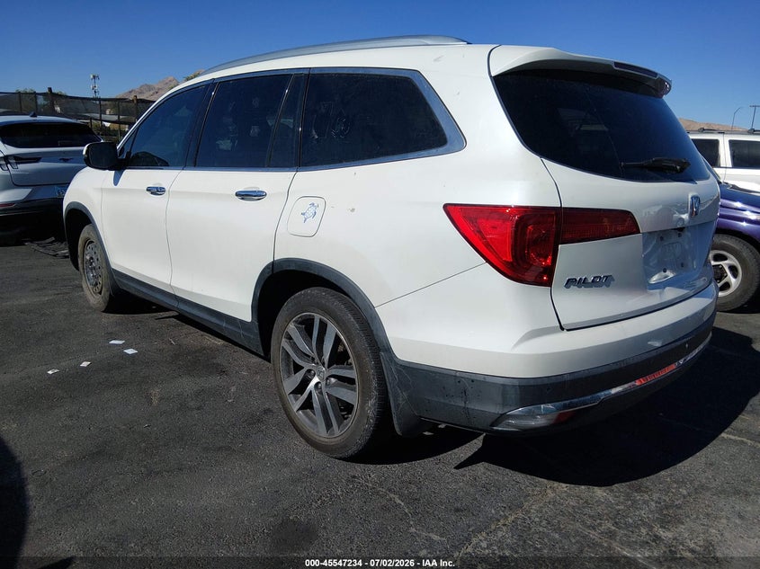 2017 Honda Pilot VIN 5FNYF5H93HB025148 IAAI salvage auction — BIO HAZARD, Nrc Lienholder Repossession Paperwork (Nevada), sold $3,300 on 2026-07-24 (photo 3)