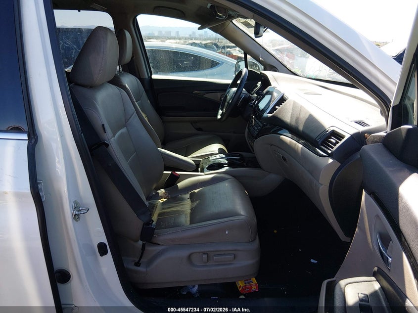2017 Honda Pilot VIN 5FNYF5H93HB025148 IAAI salvage auction — BIO HAZARD, Nrc Lienholder Repossession Paperwork (Nevada), sold $3,300 on 2026-07-24 (photo 5)