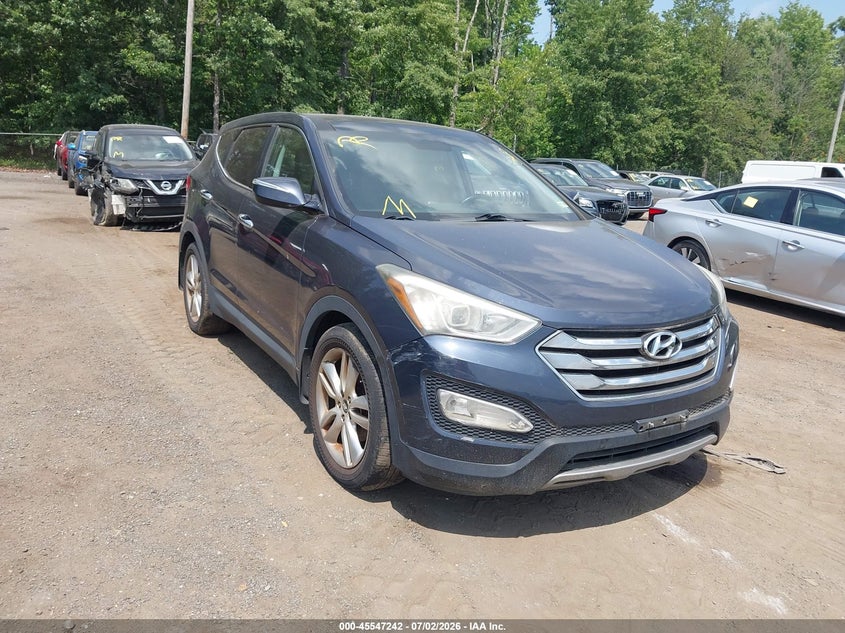 2013 Hyundai Santa fe VIN 5XYZW3LA6DG008261 IAAI salvage auction — NORMAL WEAR, Clear (Virginia), sold $1,700 on 2026-07-29 (photo 1)
