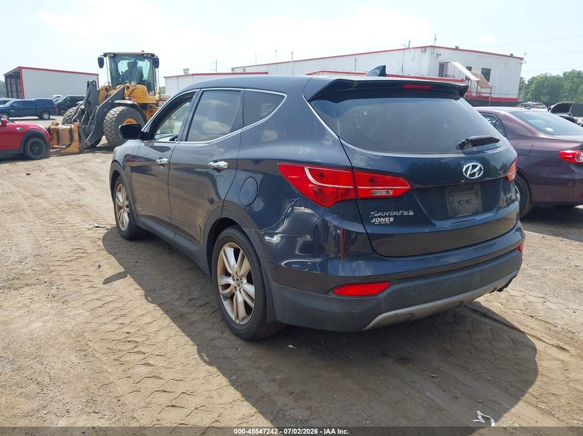 2013 Hyundai Santa fe VIN 5XYZW3LA6DG008261 IAAI salvage auction — NORMAL WEAR, Clear (Virginia), sold $1,700 on 2026-07-29 (photo 3)
