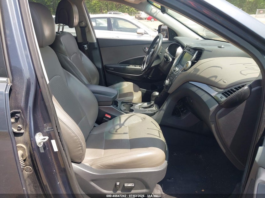 2013 Hyundai Santa fe VIN 5XYZW3LA6DG008261 IAAI salvage auction — NORMAL WEAR, Clear (Virginia), sold $1,700 on 2026-07-29 (photo 5)