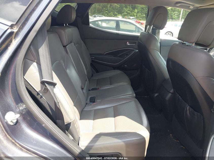 2013 Hyundai Santa fe VIN 5XYZW3LA6DG008261 IAAI salvage auction — NORMAL WEAR, Clear (Virginia), sold $1,700 on 2026-07-29 (photo 8)