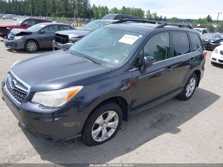 2014 Subaru Forester VIN JF2SJAHC9EH418058 IAAI salvage auction — NORMAL WEAR, Clear (Virginia), sold $825 on 2026-07-29 (photo 2)