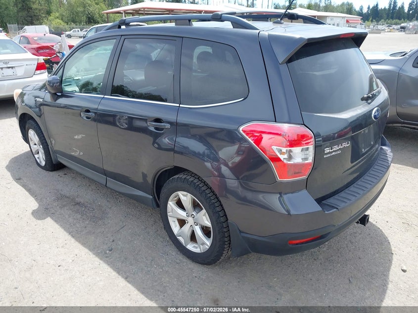 2014 Subaru Forester VIN JF2SJAHC9EH418058 IAAI salvage auction — NORMAL WEAR, Clear (Virginia), sold $825 on 2026-07-29 (photo 3)