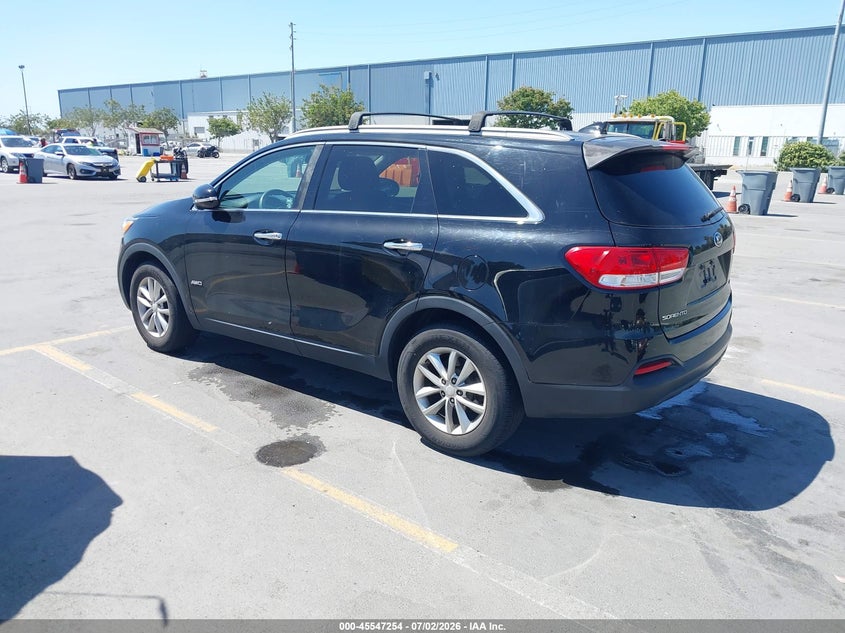 2016 Kia Sorento VIN 5XYPGDA39GG021007 IAAI salvage auction — NORMAL WEAR, Clear - Dealer Only (California), sold $1,850 on 2026-07-20 (photo 3)