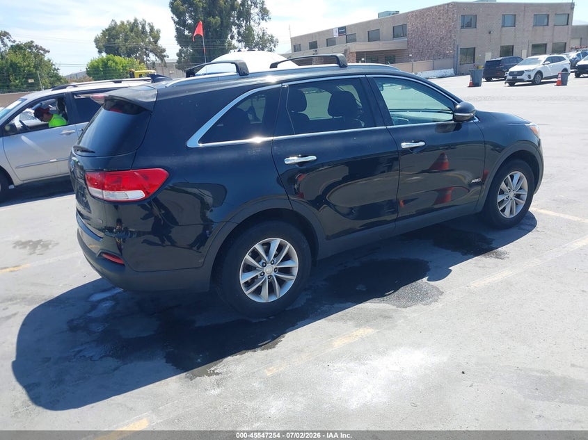 2016 Kia Sorento VIN 5XYPGDA39GG021007 IAAI salvage auction — NORMAL WEAR, Clear - Dealer Only (California), sold $1,850 on 2026-07-20 (photo 4)