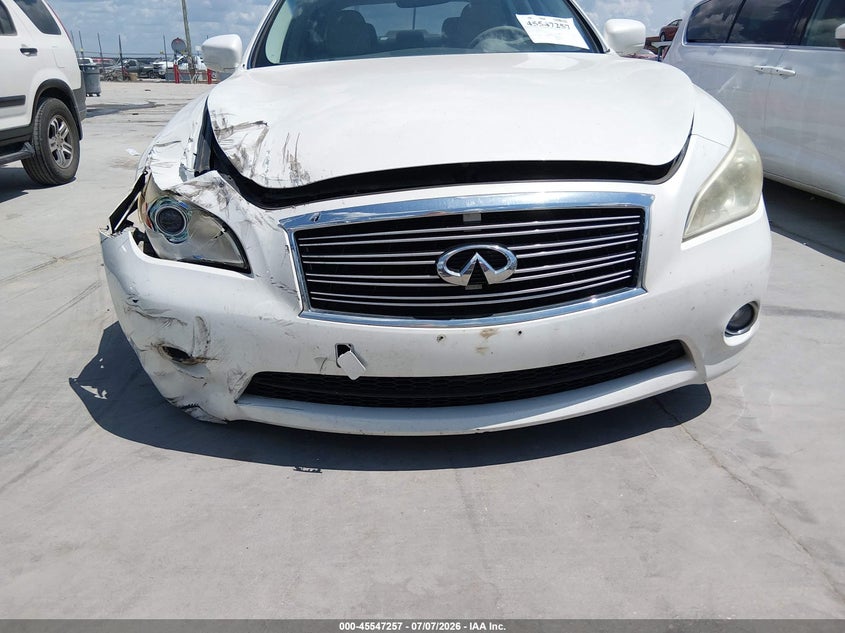2011 Infiniti M37 VIN JN1BY1AP2BM325637 IAAI salvage auction — FRONT END, Salvage (Texas), sold $450 on 2026-07-28 (photo 6)