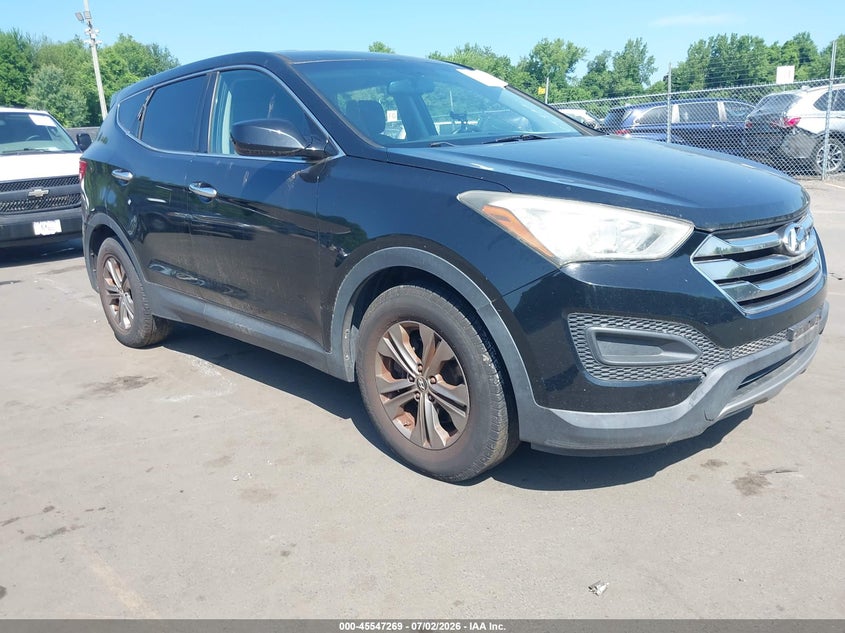 2014 Hyundai Santa fe VIN 5XYZT3LB7EG202705 IAAI salvage auction — NORMAL WEAR, Clear (Connecticut), sold $1,900 on 2026-07-09 (photo 1)