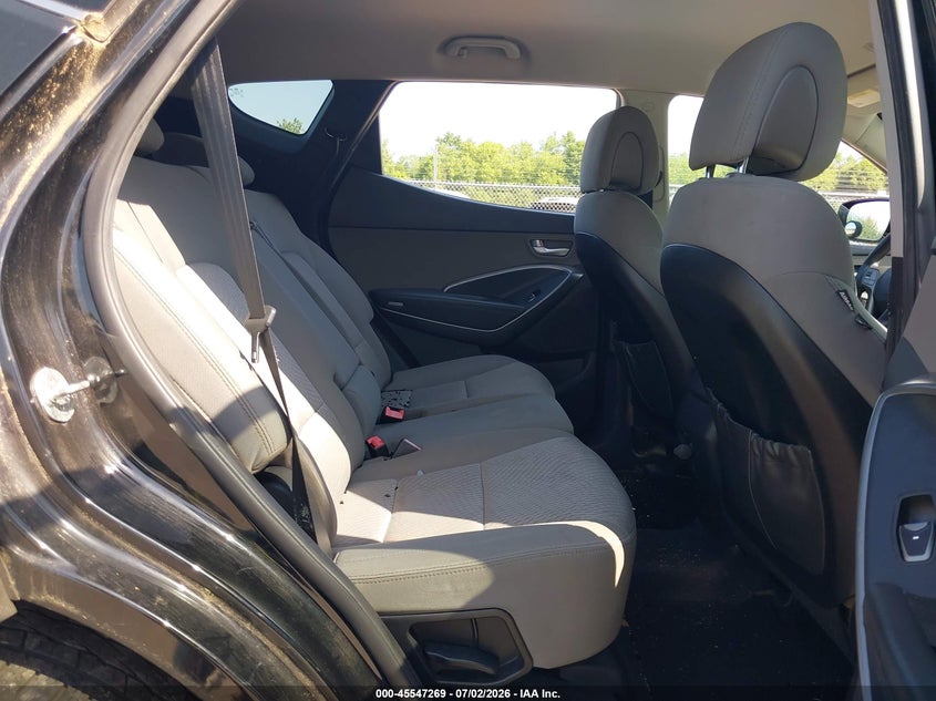 2014 Hyundai Santa fe VIN 5XYZT3LB7EG202705 IAAI salvage auction — NORMAL WEAR, Clear (Connecticut), sold $1,900 on 2026-07-09 (photo 8)