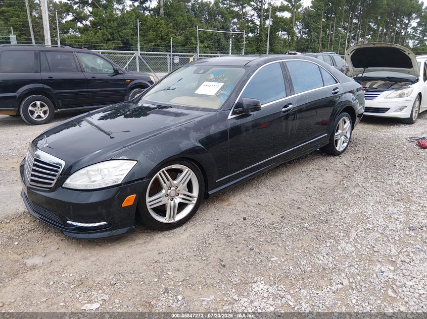 2013 Mercedes-benz S class VIN WDDNG9EB0DA517286 IAAI salvage auction — NORMAL WEAR, Clear (Alabama), sold $1,475 on 2026-08-10 (photo 2)