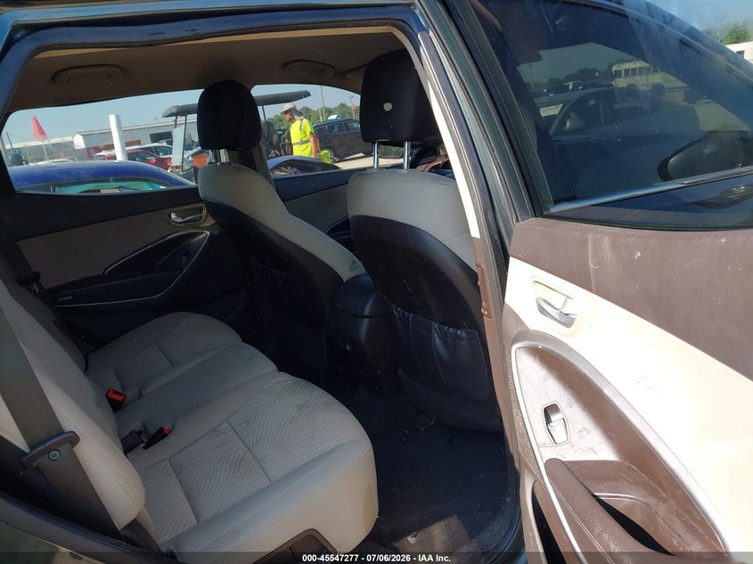 2014 Hyundai Santa fe VIN 5XYZU3LB6EG134555 IAAI salvage auction — NORMAL WEAR, Clear (Illinois), sold $1,400 on 2026-07-14 (photo 8)