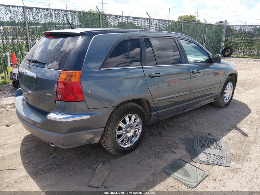 2007 Chrysler Pacifica VIN 2A8GM68X27R366316 IAAI salvage auction — NORMAL WEAR, Clear (Kansas), sold $400 on 2026-07-24 (photo 4)
