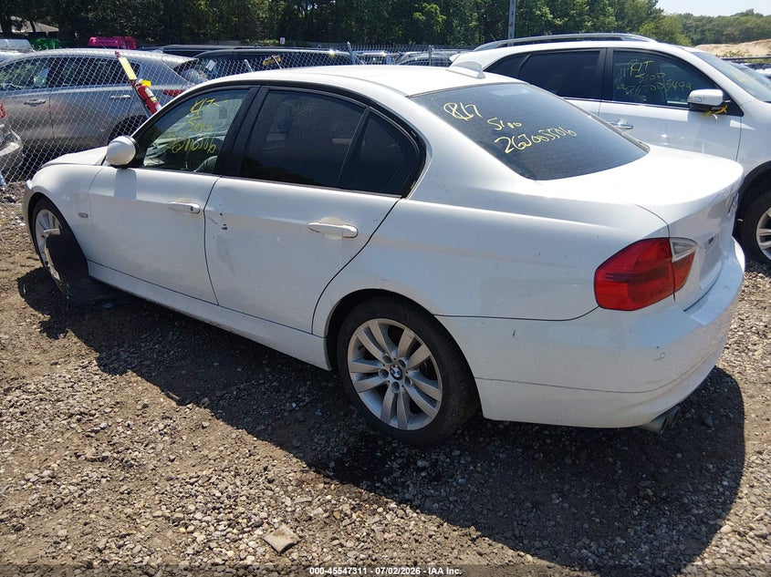 2008 BMW 3 series VIN WBAVC73568KX92391 IAAI salvage auction — FRONT END, Bill Of Sale (New York), sold $25 on 2026-08-04 (photo 3)