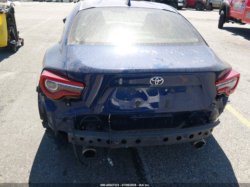 2017 Toyota Gt86 VIN JF1ZNAA18H8703516 IAAI salvage auction — FRONT & REAR, Salvage (California), sold $2,450 on 2026-07-28 (photo 6)