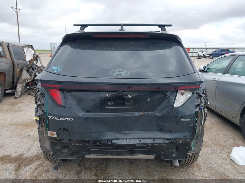 2025 Hyundai Tucson VIN 3KMJBCDE5SE002629 IAAI salvage auction — REAR END, Salvage Title, sold $9,500 on 2026-09-29 (photo 6)