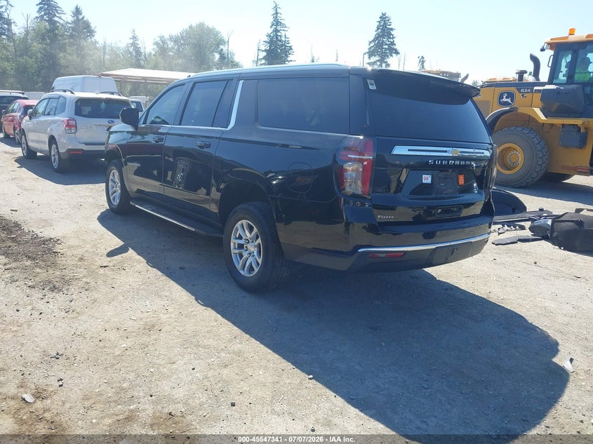 2024 Chevrolet Suburban VIN 1GNSKBKDXRR192512 IAAI salvage auction — FRONT END, Bill Of Sale (Washington), sold $20,250 on 2026-07-29 (photo 3)