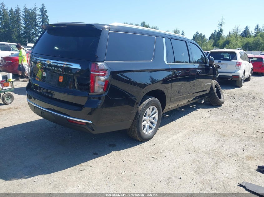 2024 Chevrolet Suburban VIN 1GNSKBKDXRR192512 IAAI salvage auction — FRONT END, Bill Of Sale (Washington), sold $20,250 on 2026-07-29 (photo 4)