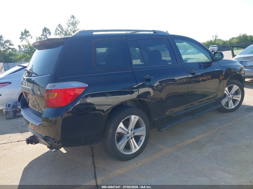 2008 Toyota Highlander VIN JTEES43A082063400 IAAI salvage auction — NORMAL WEAR, Clear (Missouri), sold $900 on 2026-07-28 (photo 4)