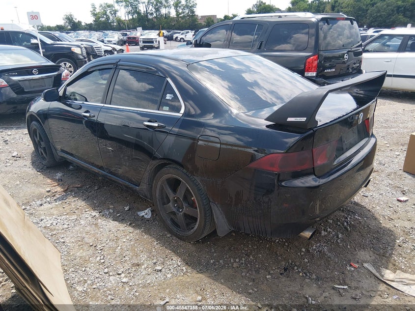 2004 Acura Tsx VIN JH4CL95814C016377 IAAI salvage auction — NORMAL WEAR, Clear (Tennessee), sold $1,075 on 2026-07-25 (photo 3)