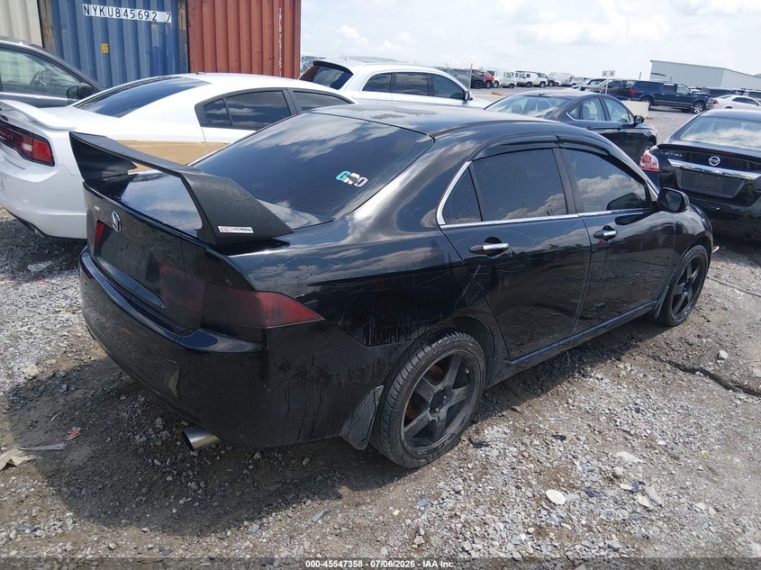 2004 Acura Tsx VIN JH4CL95814C016377 IAAI salvage auction — NORMAL WEAR, Clear (Tennessee), sold $1,075 on 2026-07-25 (photo 4)