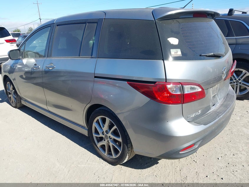 2012 Mazda 5 VIN JM1CW2DL3C0102800 IAAI salvage auction — REAR END, Salvage (California), sold $500 on 2026-07-23 (photo 3)