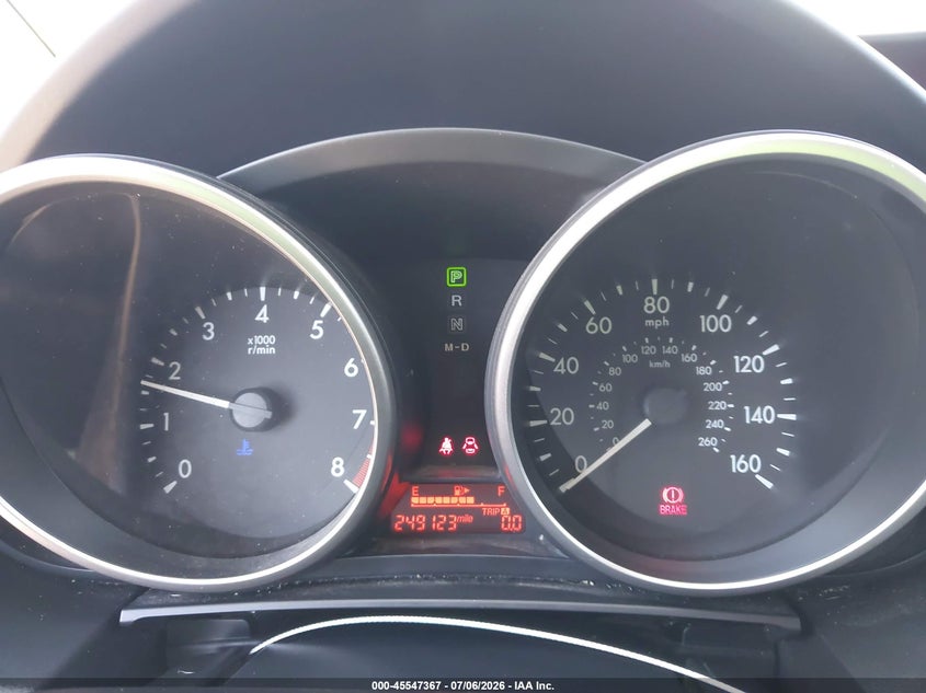 2012 Mazda 5 VIN JM1CW2DL3C0102800 IAAI salvage auction — REAR END, Salvage (California), sold $500 on 2026-07-23 (photo 7)