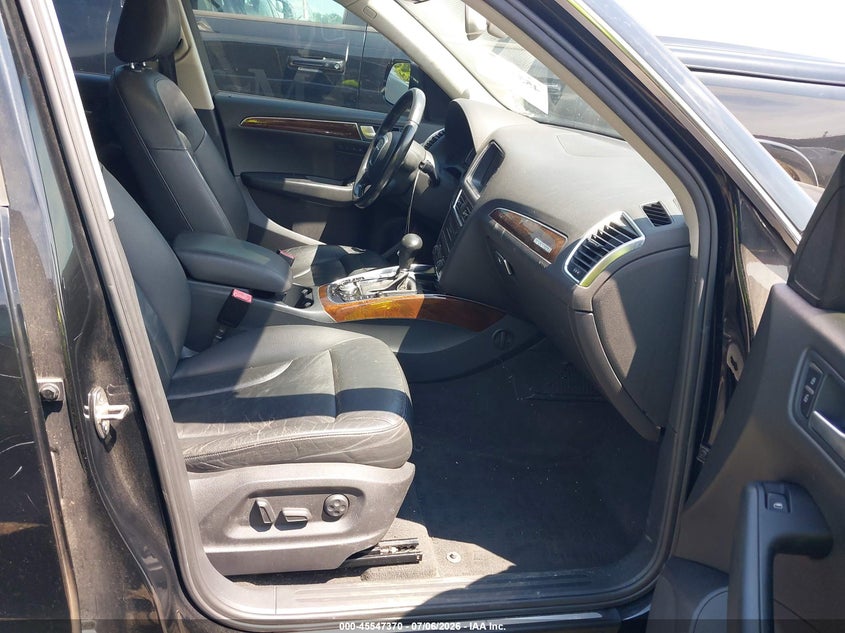 2011 Audi Q5 VIN WA1LFAFPXBA069629 IAAI salvage auction — NORMAL WEAR, Clear (Louisiana), sold $1,025 on 2026-07-28 (photo 5)