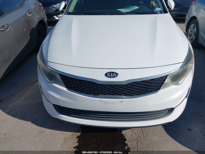 2017 Kia Optima VIN 5XXGT4L31HG129636 IAAI salvage auction — NORMAL WEAR, Original (Texas), sold $2,225 on 2026-07-20 (photo 6)