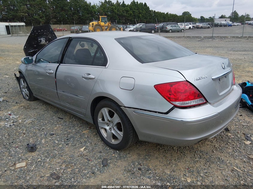 2008 Acura Rl VIN JH4KB16688C000423 IAAI salvage auction — ENGINE BURN, Clear (Virginia), sold $275 on 2026-07-18 (photo 3)