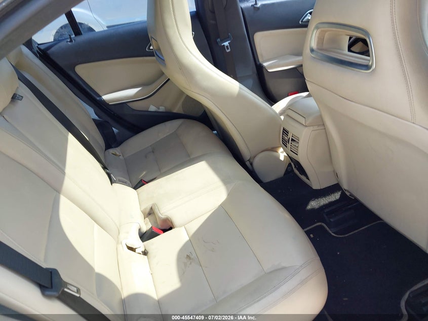 2014 Mercedes-benz Cla-class VIN WDDSJ4EBXEN045311 IAAI salvage auction — FRONT & REAR, Clear (Florida), sold $475 on 2026-07-15 (photo 8)