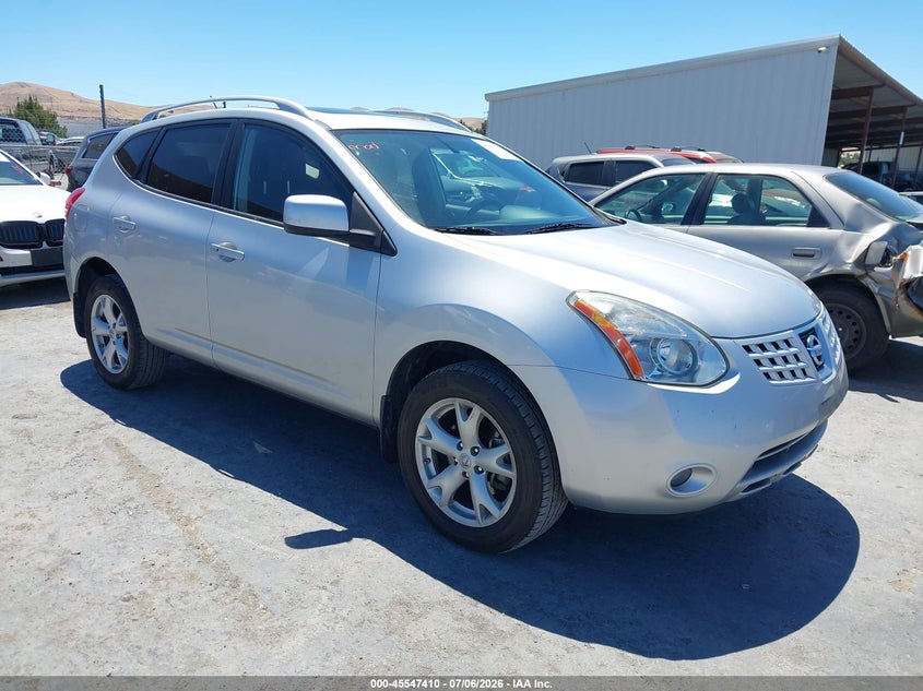 2008 Nissan Rogue VIN JN8AS58V58W109787 IAAI salvage auction — LEFT FRONT, Salvage (California), sold $375 on 2026-07-17 (photo 1)