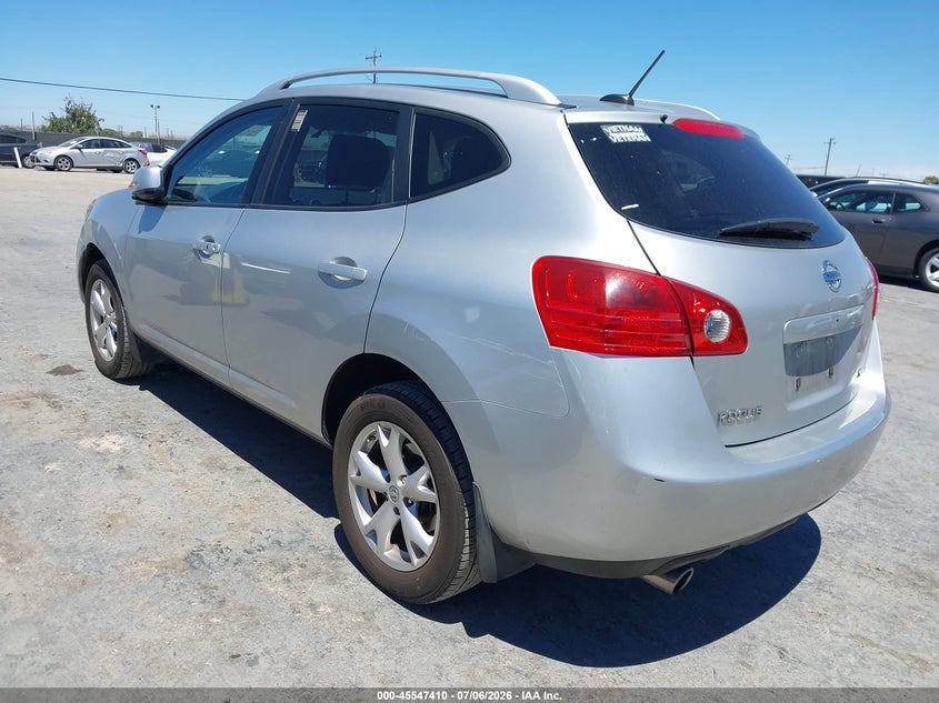 2008 Nissan Rogue VIN JN8AS58V58W109787 IAAI salvage auction — LEFT FRONT, Salvage (California), sold $375 on 2026-07-17 (photo 3)