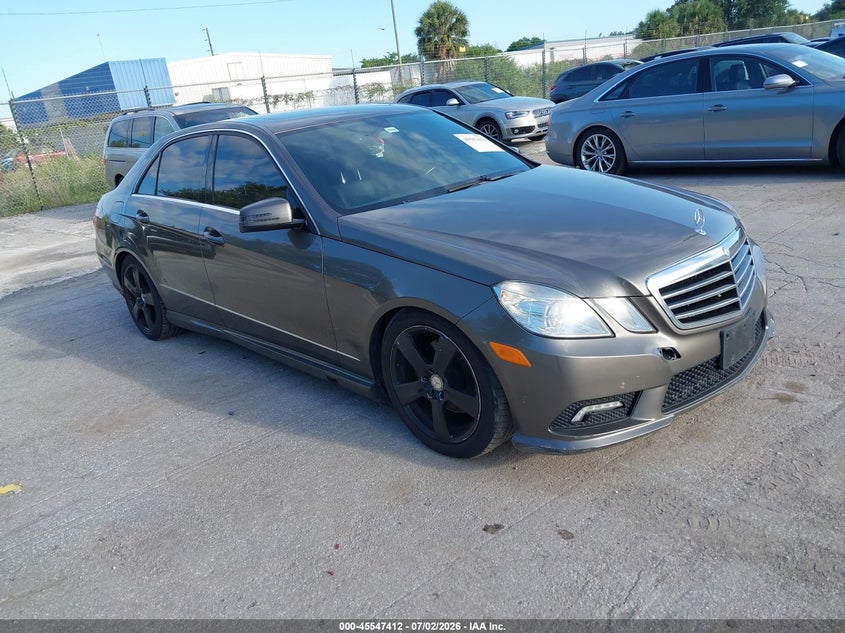2011 Mercedes-benz E-class VIN WDDHF8HB0BA309511 IAAI salvage auction — TRANSMISSION, Clear (Florida), sold $1,150 on 2026-07-29 (photo 1)