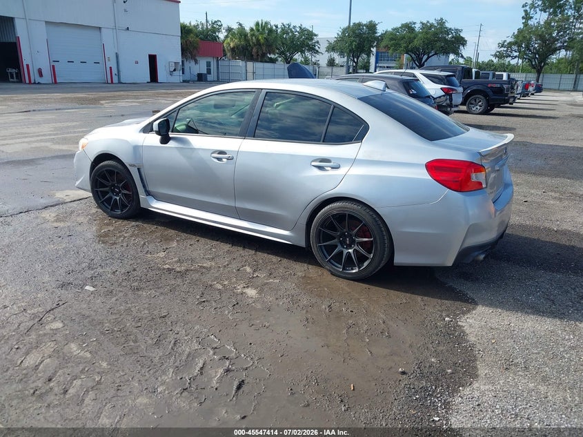 2016 Subaru Wrx VIN JF1VA1E61G9805362 IAAI salvage auction — ENGINE DAMAGE, Clear (Florida), sold $1,500 on 2026-07-08 (photo 3)