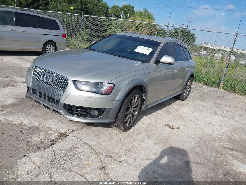 2014 Audi Allroad VIN WA1UFAFL1EA052126 IAAI salvage auction — MECHANICAL, Clear (Florida), sold $1,500 on 2026-07-29 (photo 2)